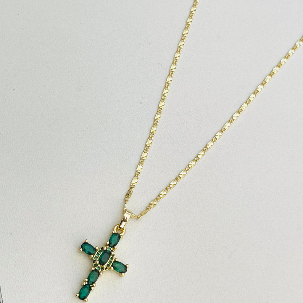 Bohemian Cross Necklace