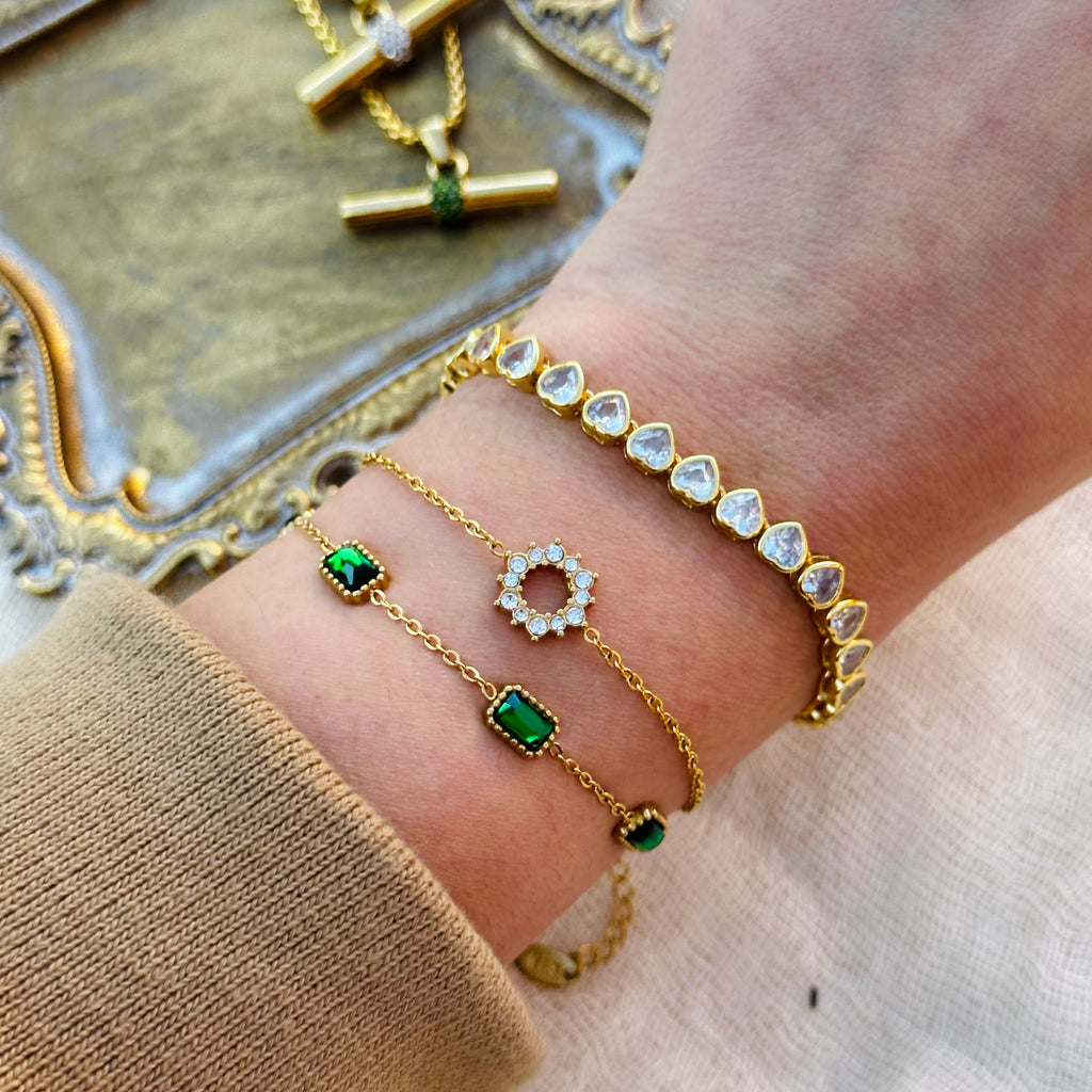 Classic Emerald Bracelet