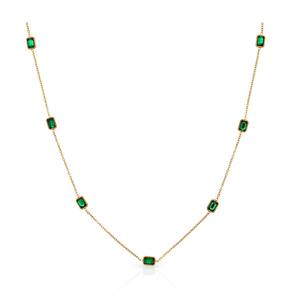 Classic Emerald Necklace